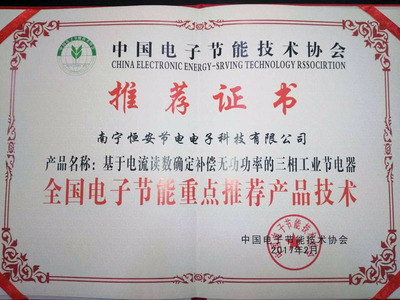 全國電子節能重點推薦產品技術及其推廣應用